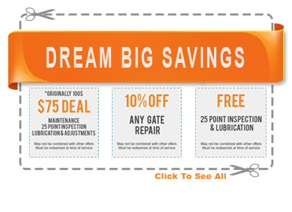 Dream Special Coupons Universal City Gate Repair